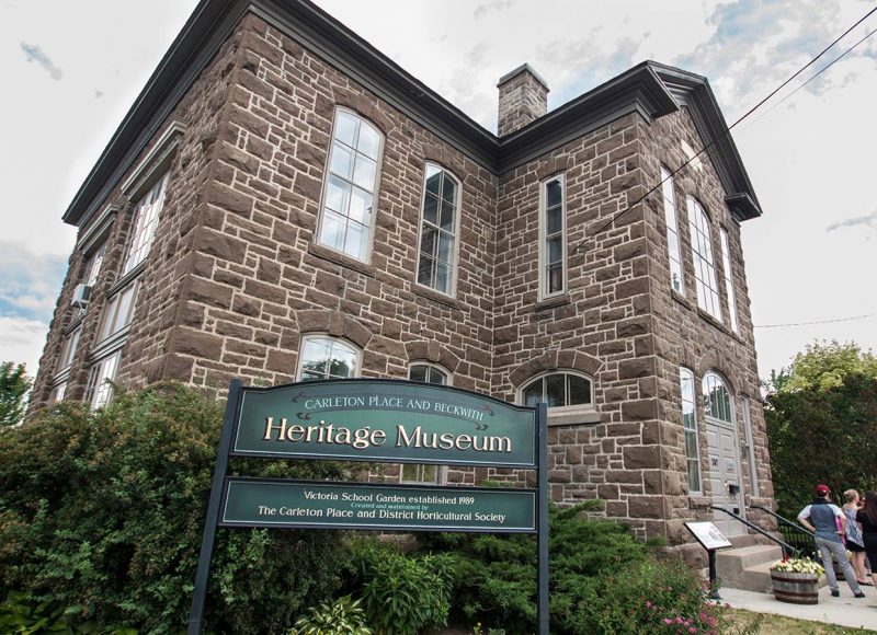 Image of the front sign at the Heritage Museum